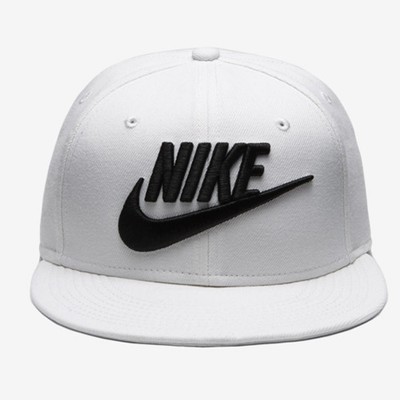 black and white nike snapback